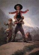 Francisco Goya Little Giants oil